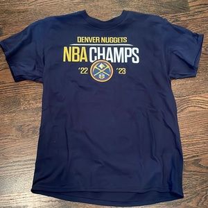 Denver Nuggets 2022-23 NBA Champs T-Shirt NEW